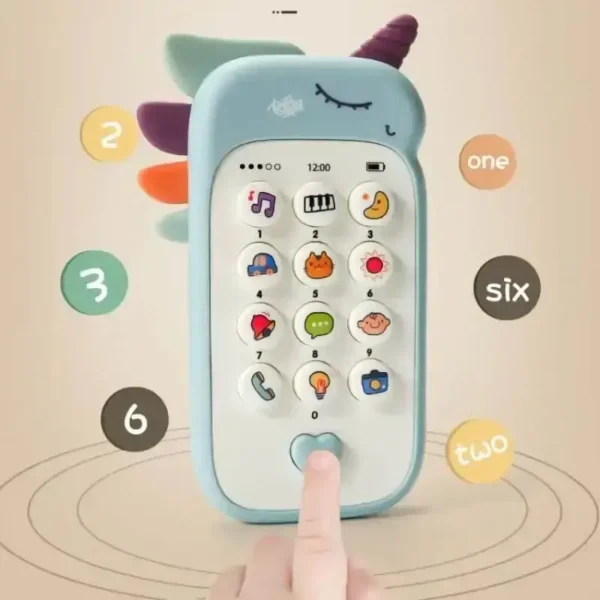 Early Educational Mobile Phone with Sound – Fun & Interactive Learning for Kids