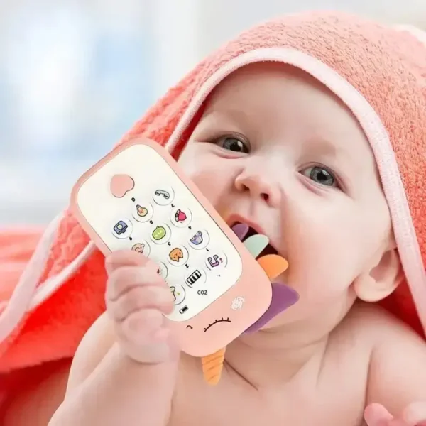 Early Educational Mobile Phone with Sound – Fun & Interactive Learning for Kids