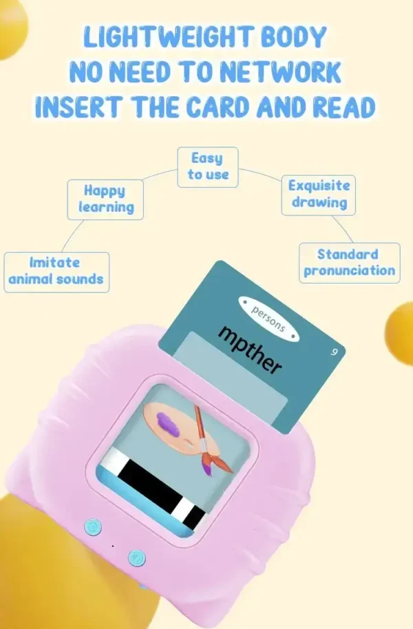 Talking Flash Cards Educational Learning Set - Engaging Learning for Preschoolers