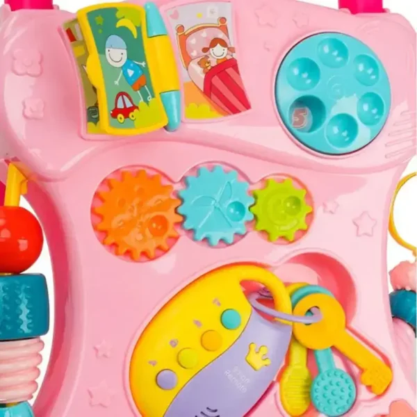 Huanger Musical Activity Walker | Interactive Baby Walker with Music & Learning Features