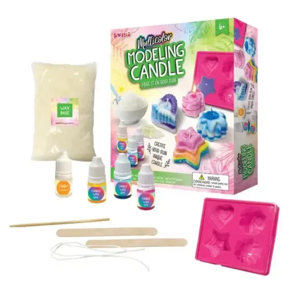 diy-multicolor-modeling-candle-kit