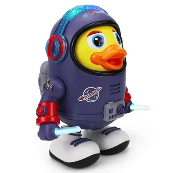 Dancing Space Duck with Music and Light