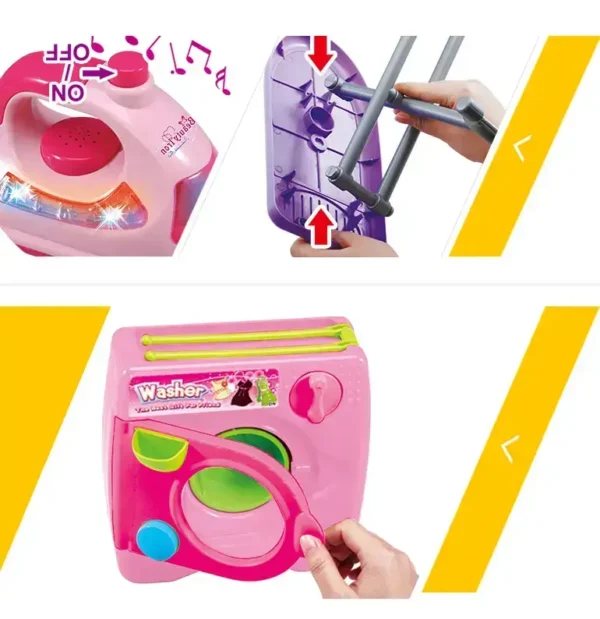 Musical Laundry Set with Light
